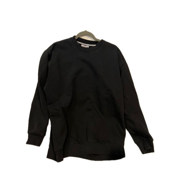 Pro Club Heavy Duty Black Crewneck Sweatshirt Mens L - Picture 1 of 3